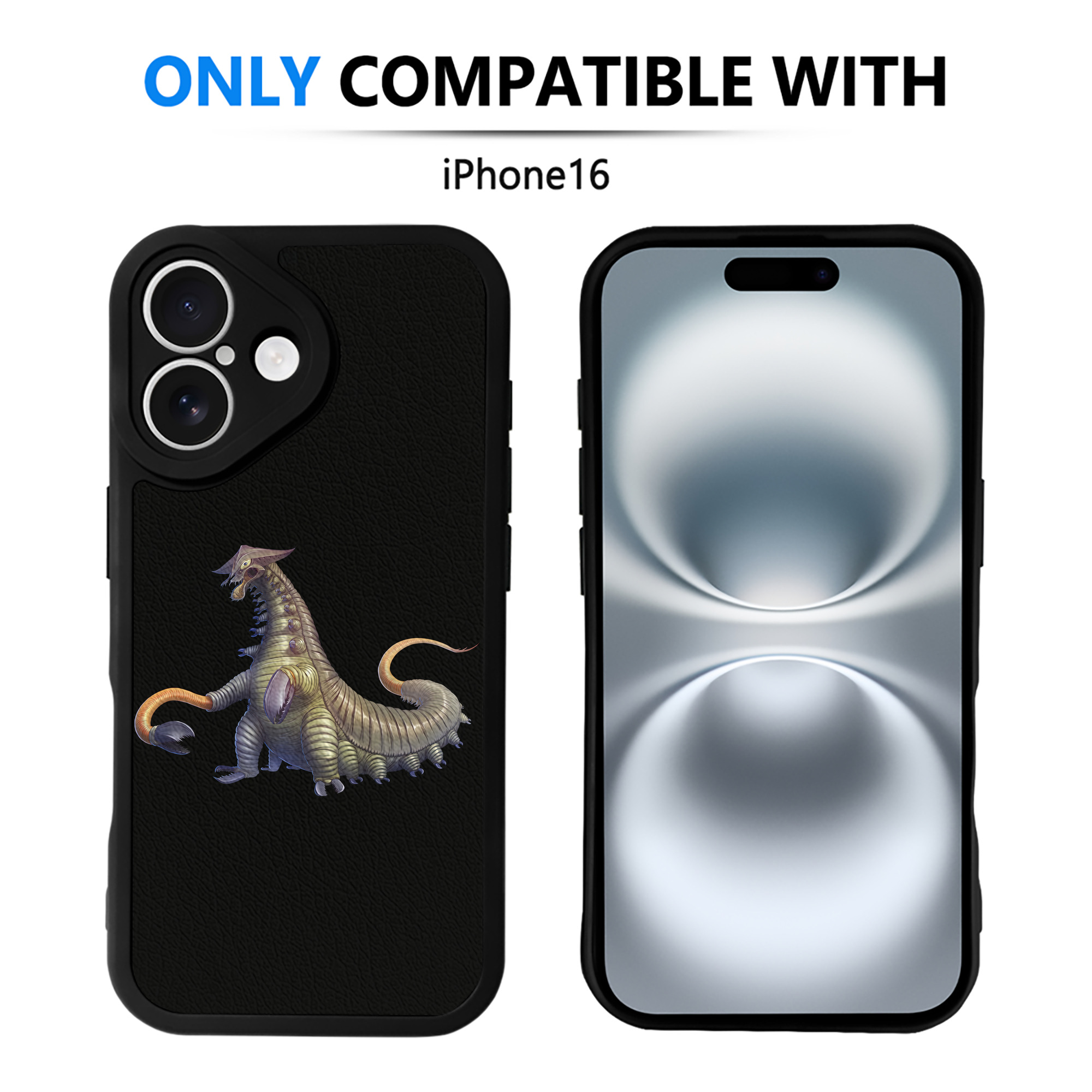 （画像用） ウルトラマン Ultraman 【iPhone 16シリーズ対応】シリコンスマホケース（レザー調） 材質：シリコン